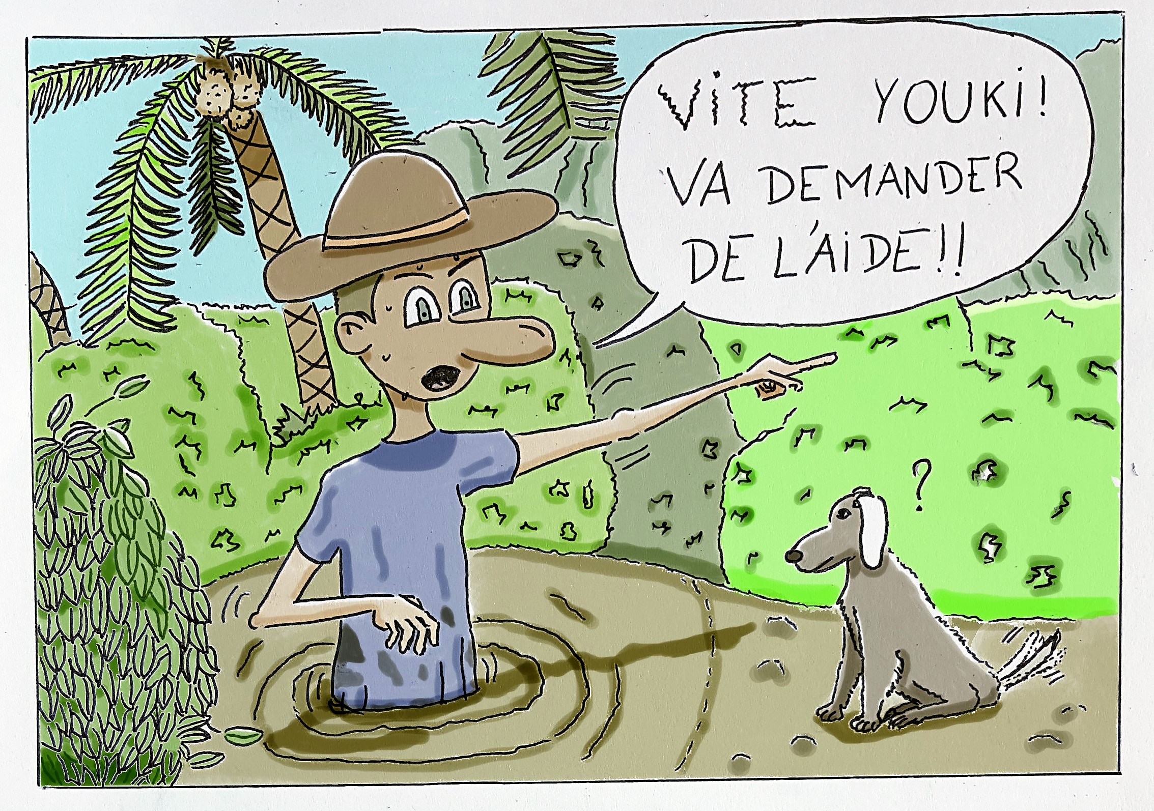 Exemple de mise en suspense Image de mise en suspense